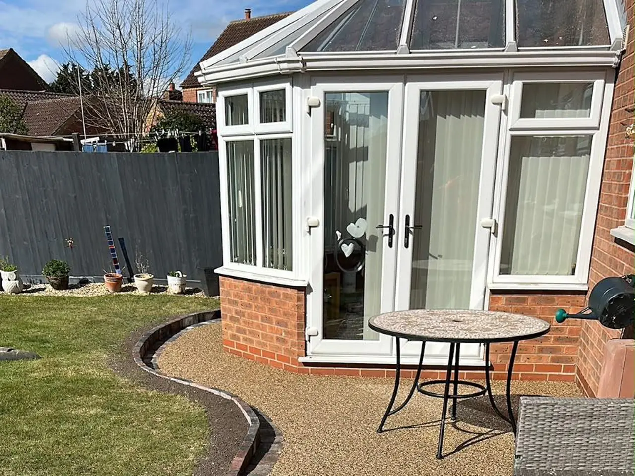 Example of pergolas & garden structures work by Holmes Landscapes