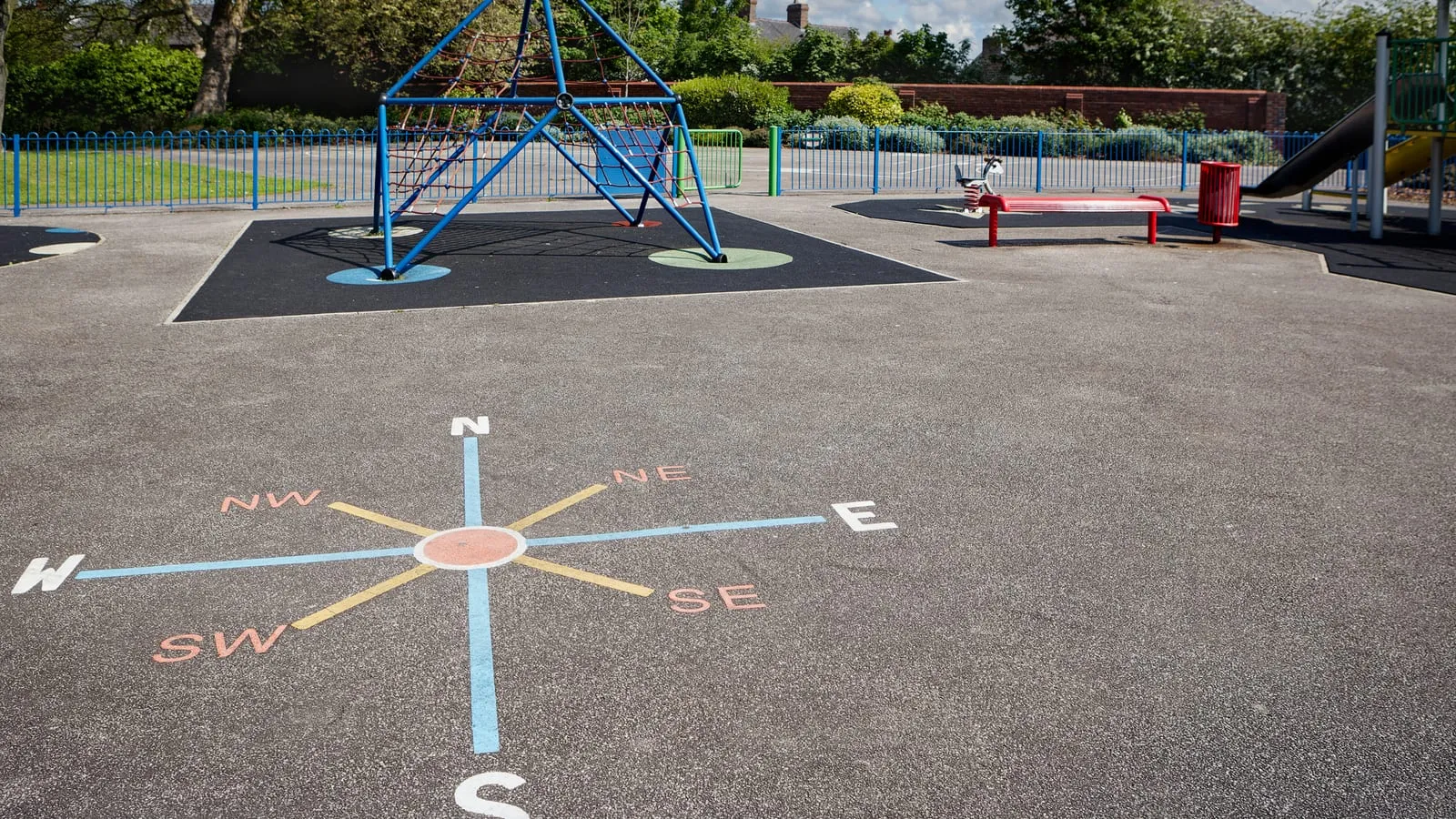 Example of school playgrounds work by Holmes Landscapes
